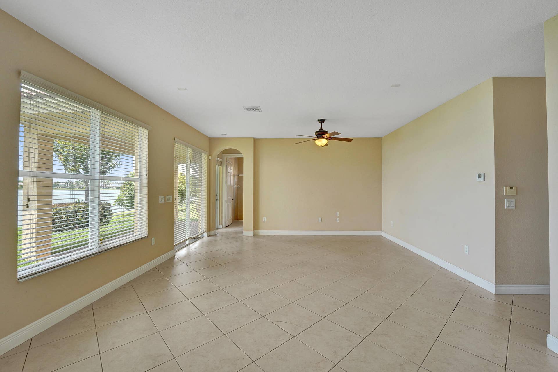 Open concept floorplan