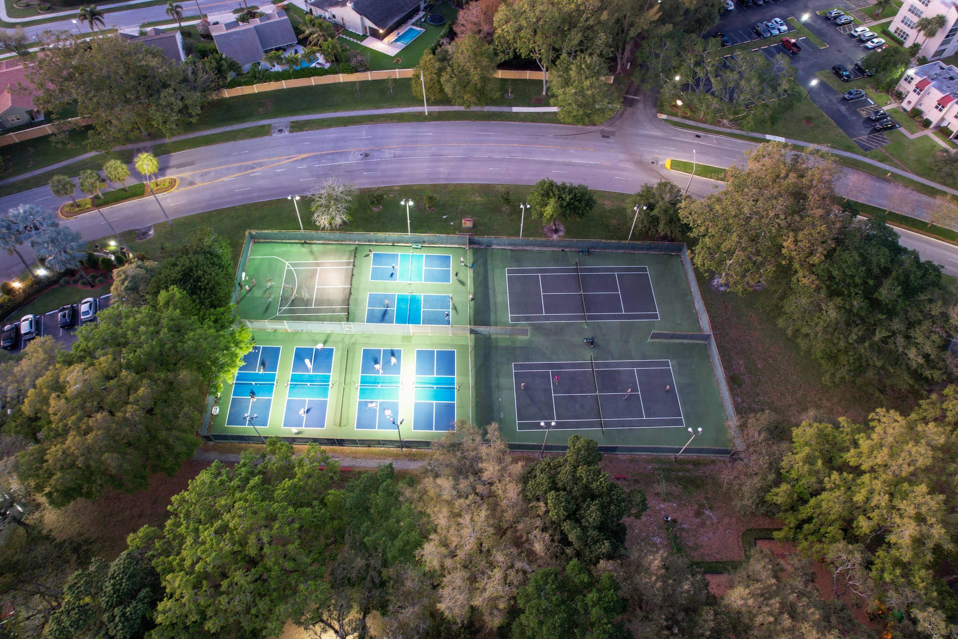 Tennis and Pickleball courts
