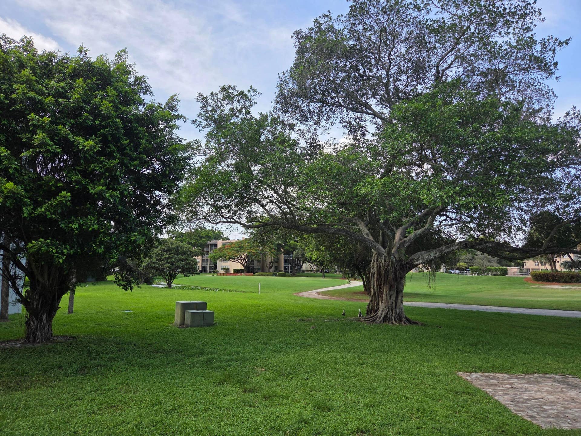 The golf course out your back door.