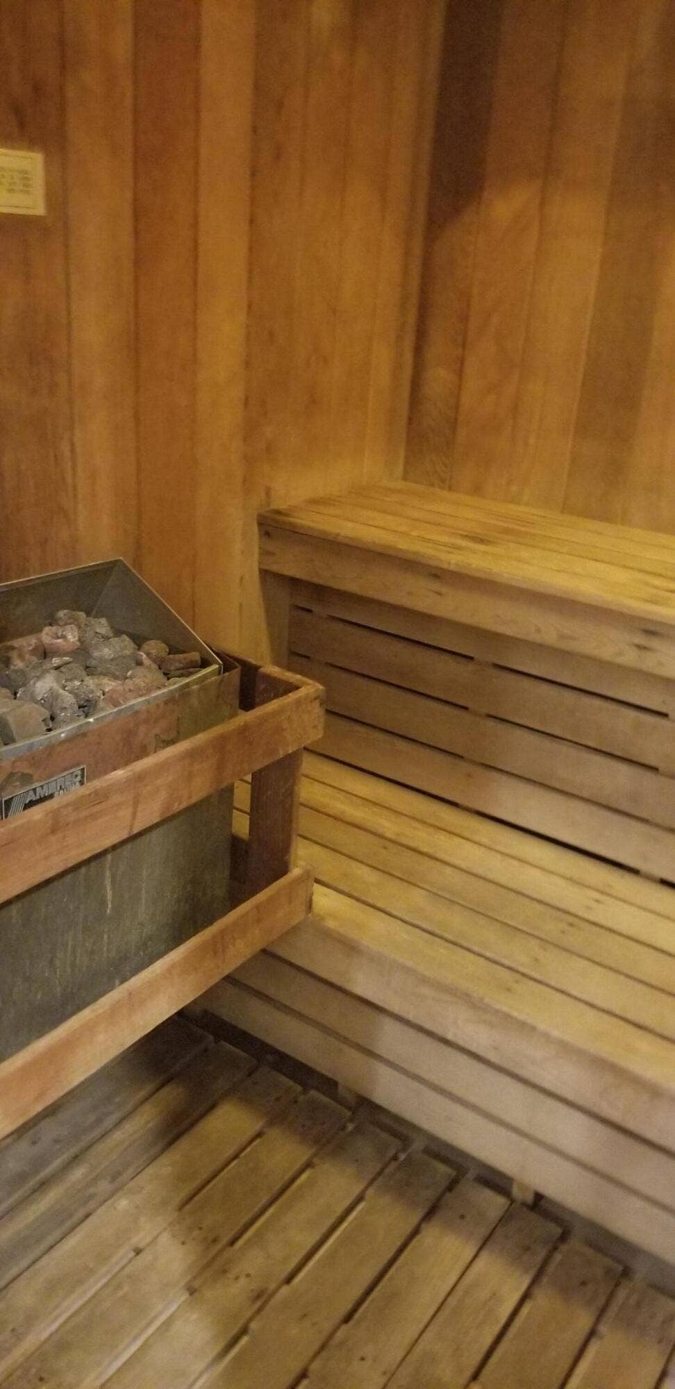 Sauna's and Steam rooms both his and hers seperately