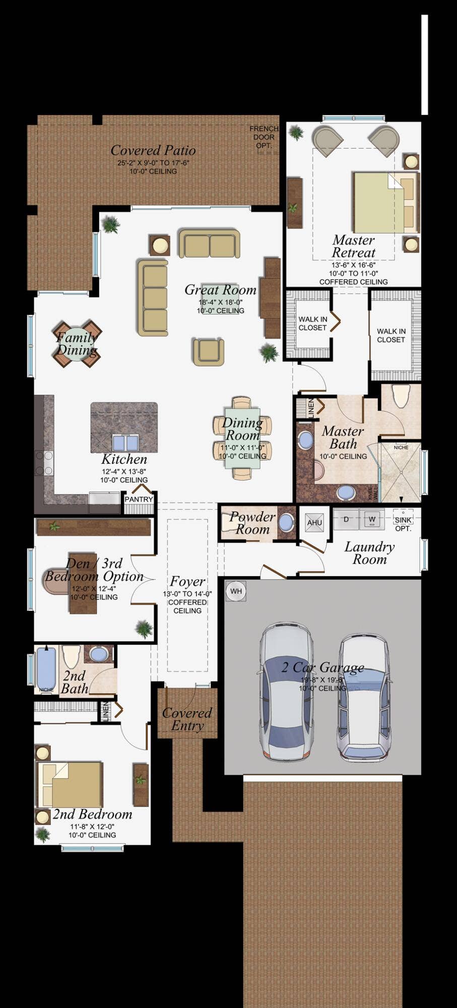 9663 Sterling Shores Street, Delray Beach, FL 33446 Atlantic Grande Floorplan