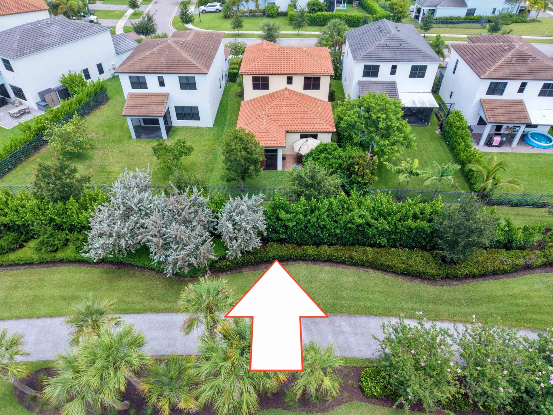 16312 Sandy Shore Drive, Westlake, FL 33470 Drone Rear