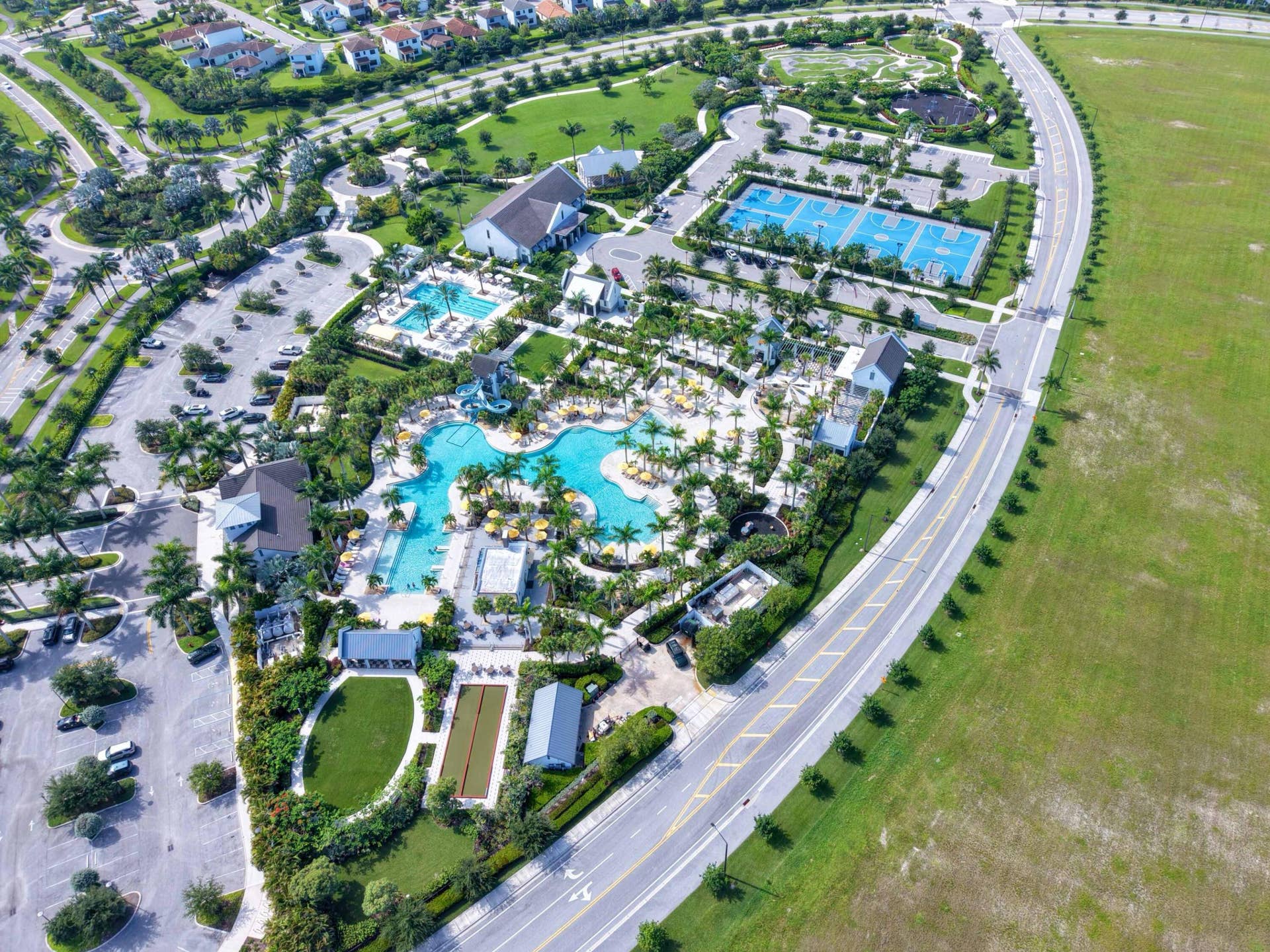 16312 Sandy Shore Drive, Westlake, FL 33470 Waterpark fro NW