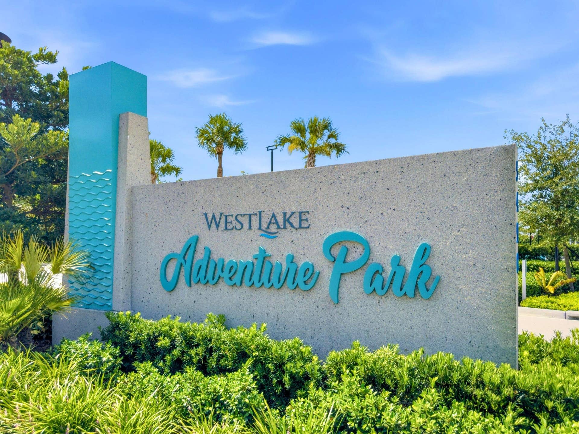 16312 Sandy Shore Drive, Westlake, FL 33470 Waterpark Sign