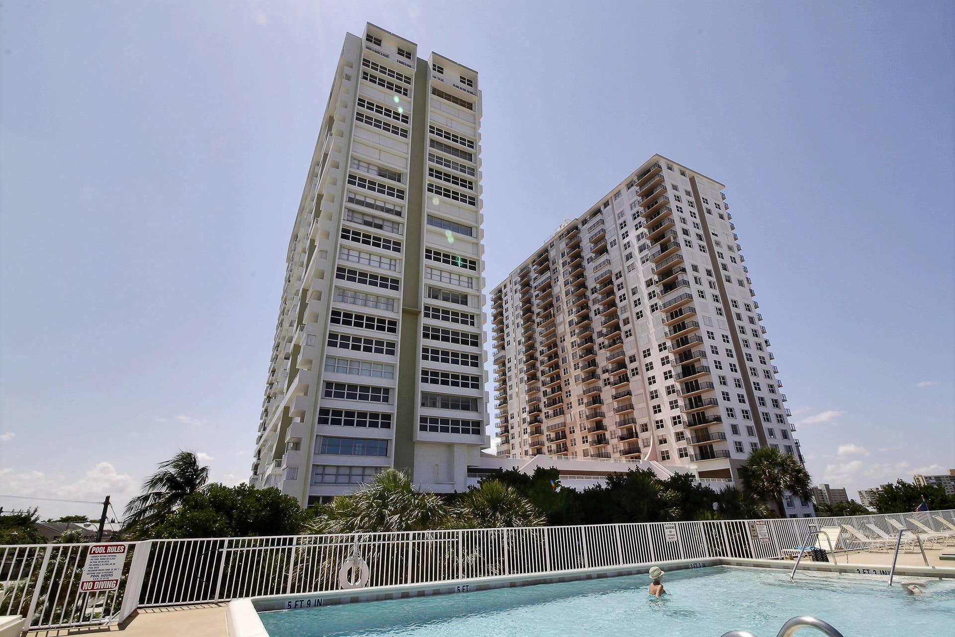 101 Briny Avenue, #808, Pompano Beach, FL 33062 Building Exterior and Pool-2
