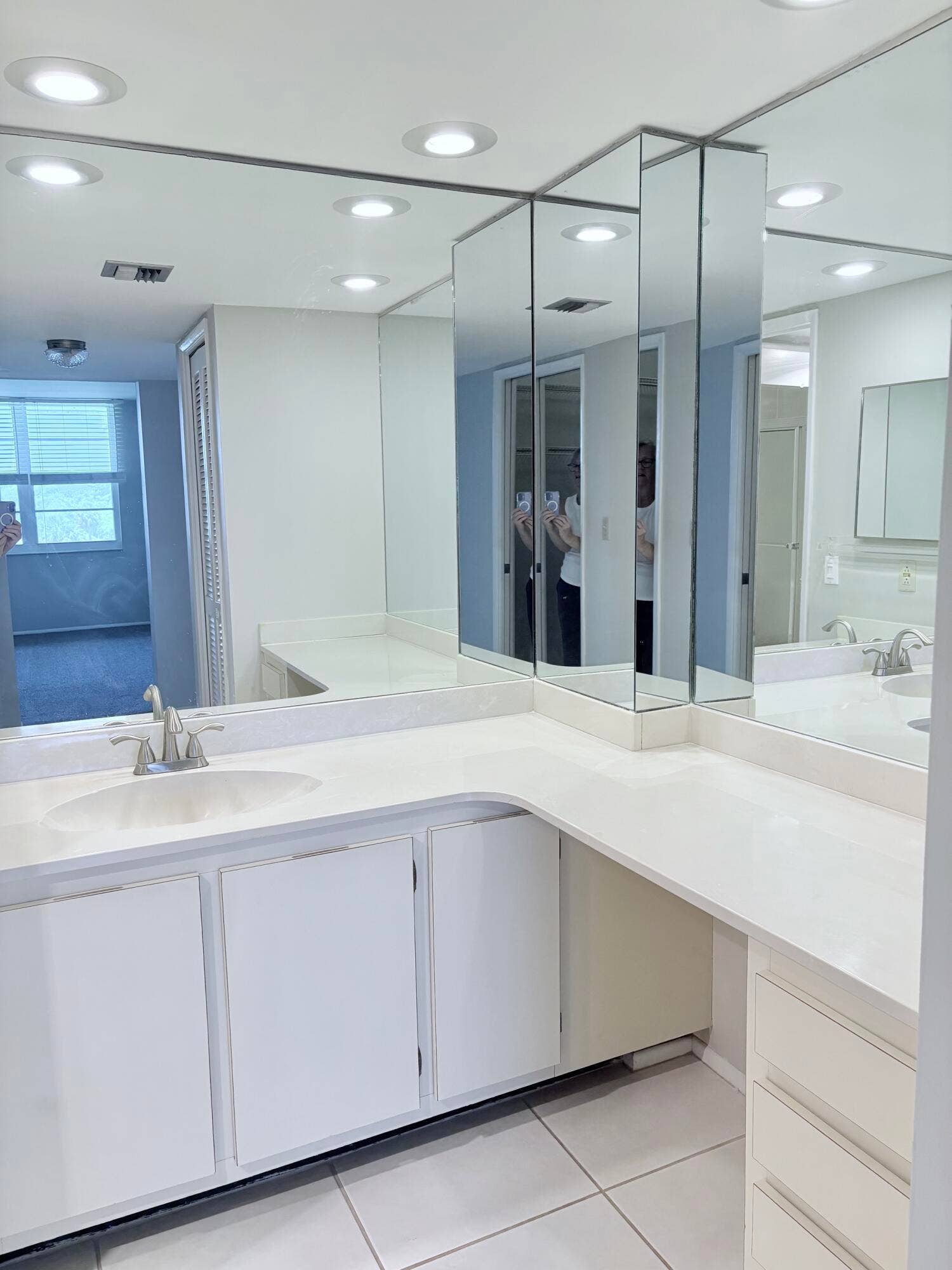 804 Cypress Grove Lane, #508, Pompano Beach, FL 33069 Vanity area in master bathroom.