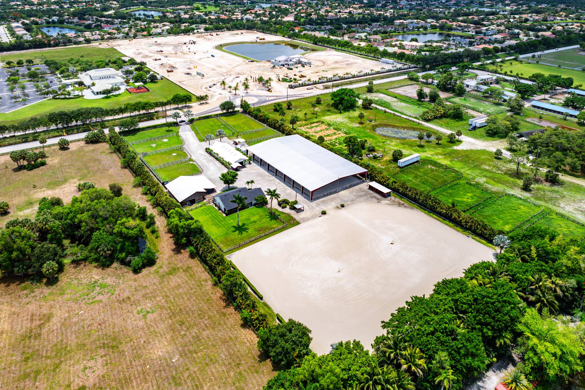 4101 120th Avenue S, Wellington, FL 33449 aerial view