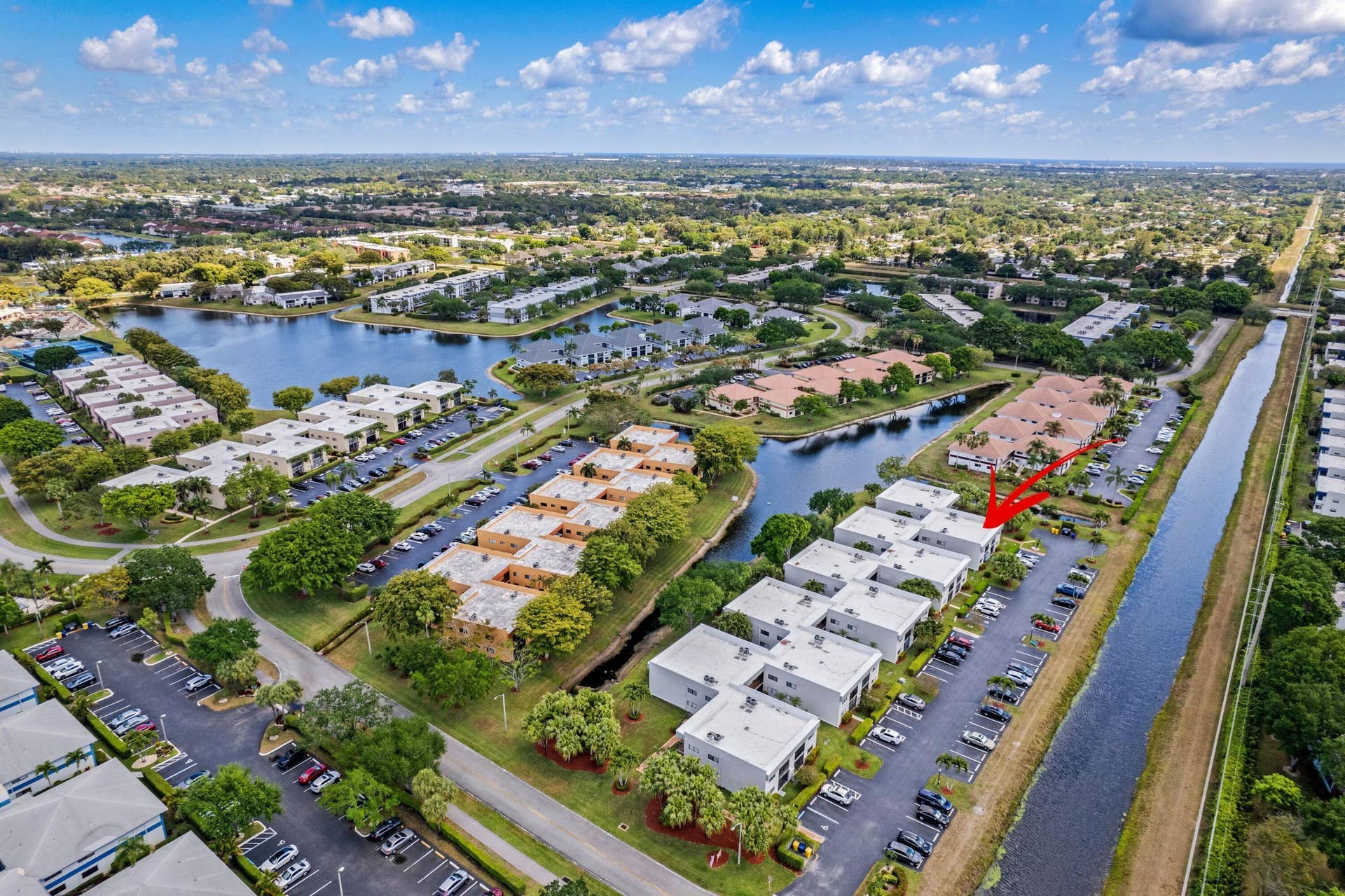 15450 Pembridge Avenue, #164, Delray Beach, Delray Beach, FL 33484 Aerial Neighborhood View