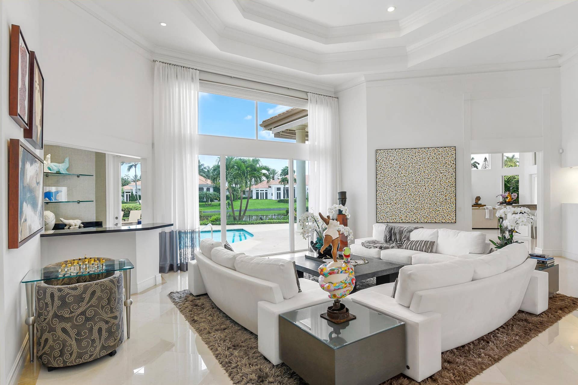 6949 Lake Estates Court, Boca Raton, FL 33496 living room