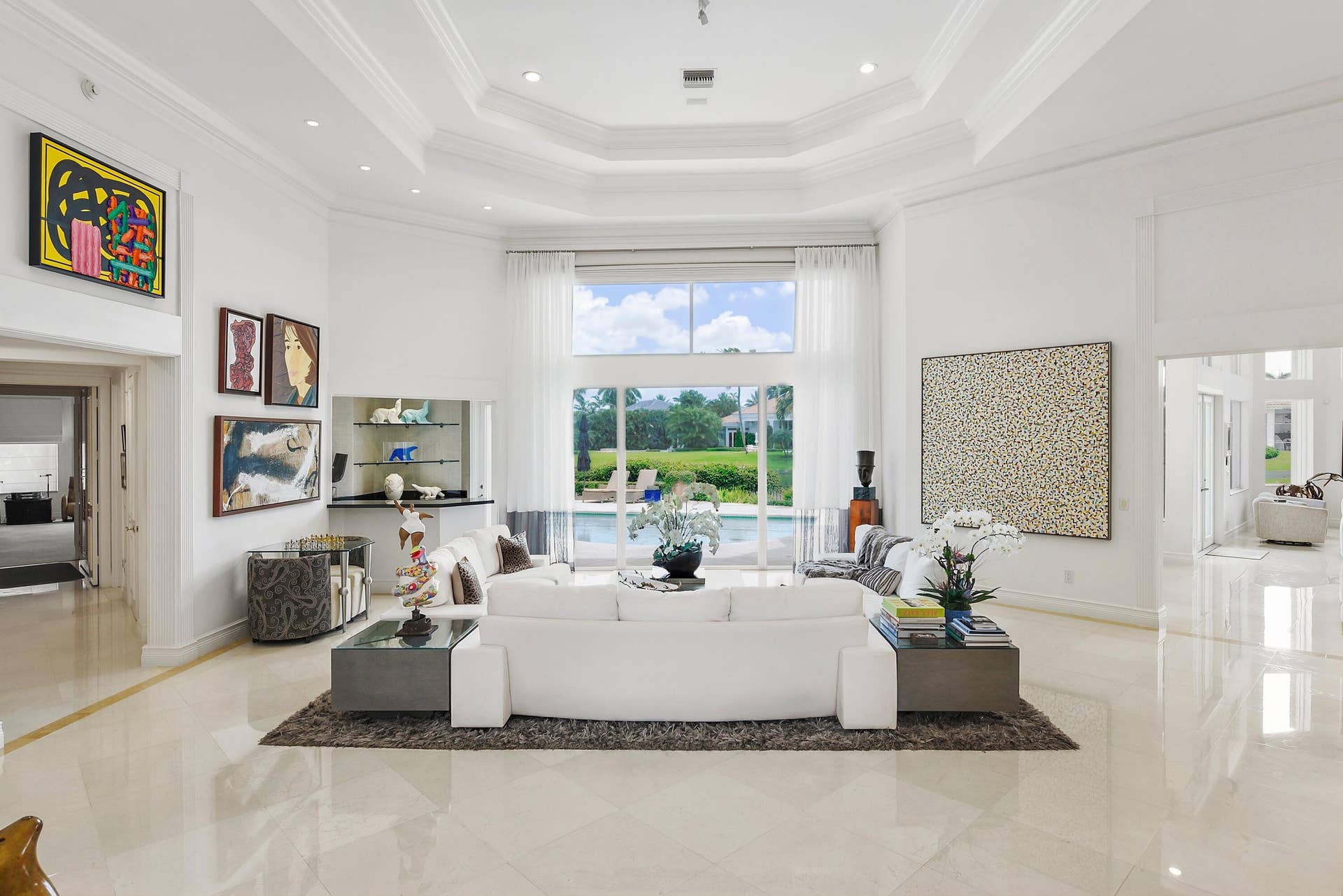 6949 Lake Estates Court, Boca Raton, FL 33496 living room