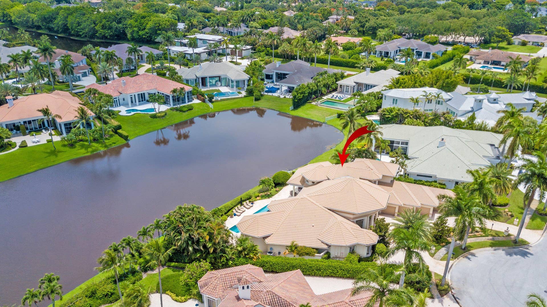 6949 Lake Estates Court, Boca Raton, FL 33496 aerial