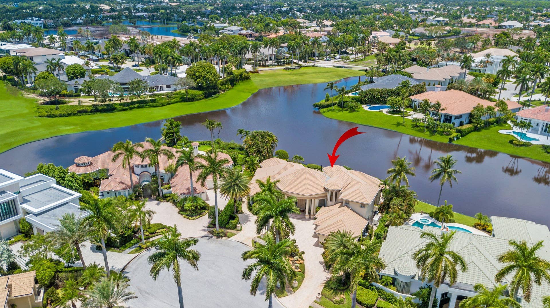 6949 Lake Estates Court, Boca Raton, FL 33496 aerial