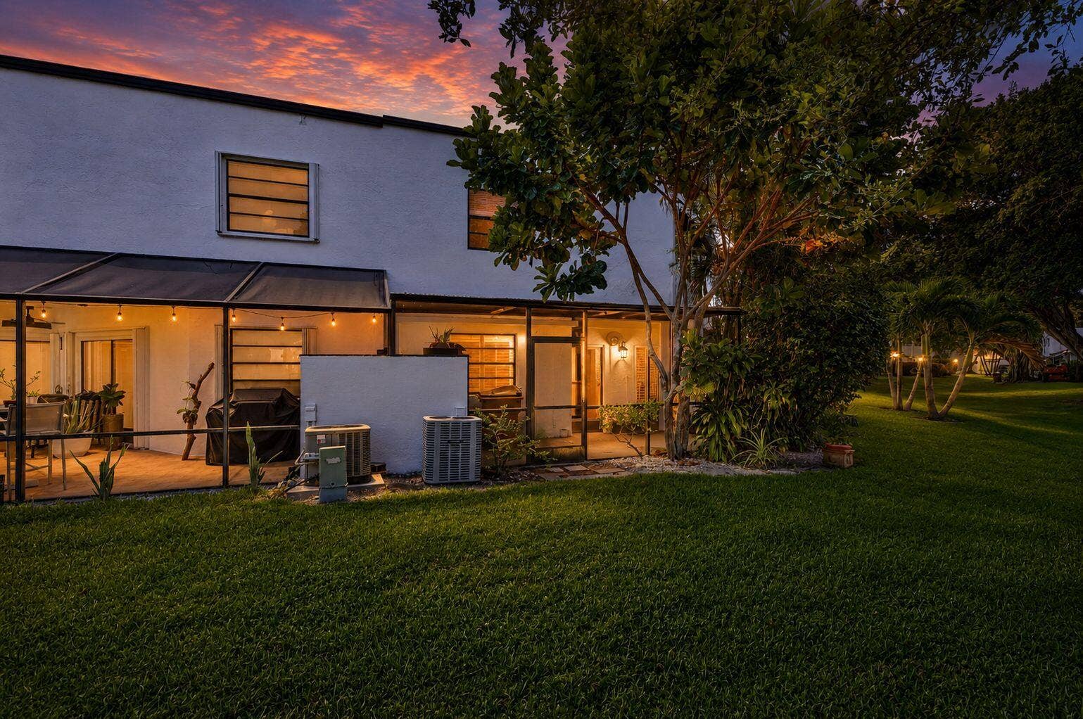 223 NW 36th Avenue, Deerfield Beach, FL 33442 BACK DUSK