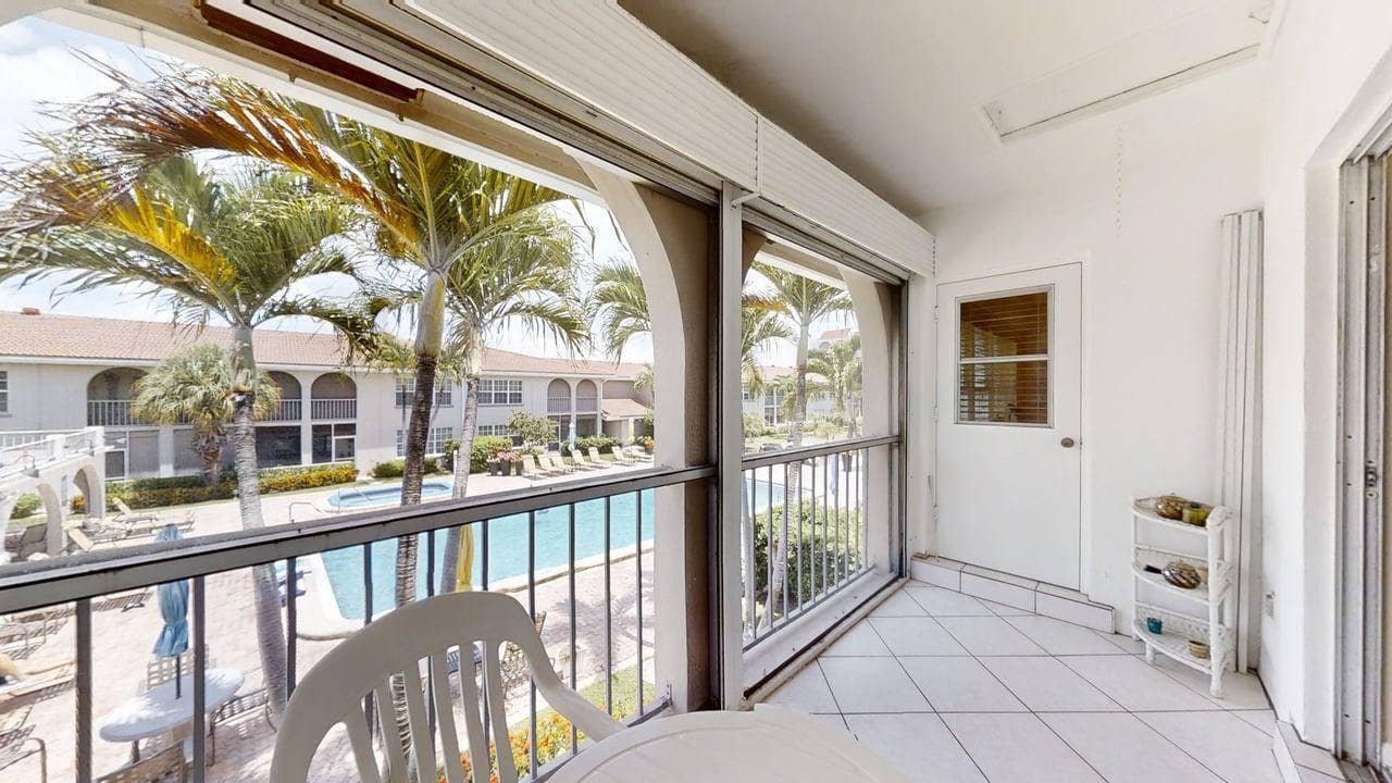Screened In Balcony