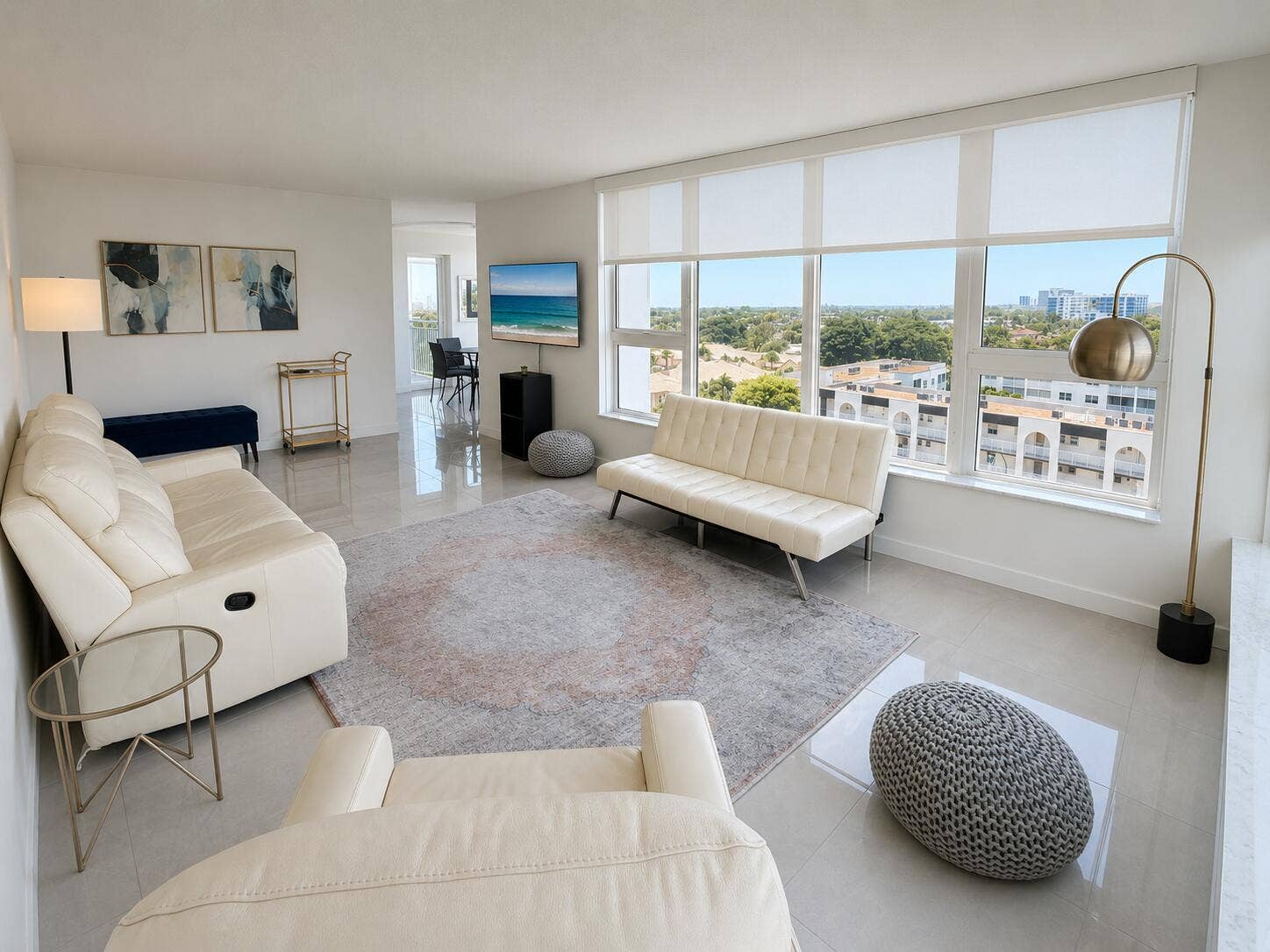 1620 S Ocean Boulevard, #8H, Lauderdale By The Sea, FL 33062 Living 1