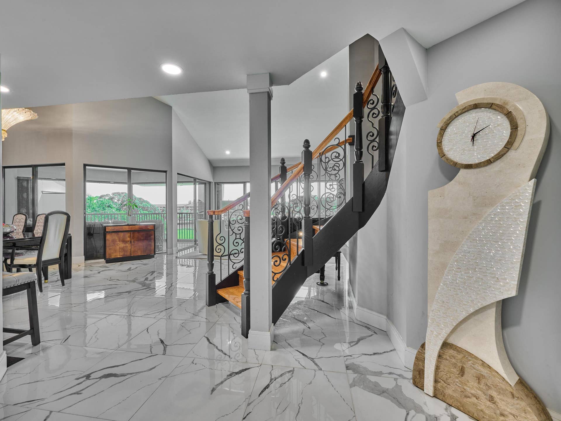 1117 Marine Way E, #K4l, North Palm Beach, FL 33408 Entry to Living - Balcony