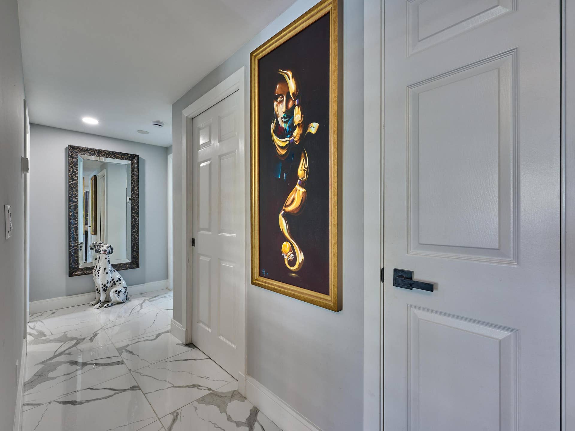 1117 Marine Way E, #K4l, North Palm Beach, FL 33408 Hallway to Laundry - Beds