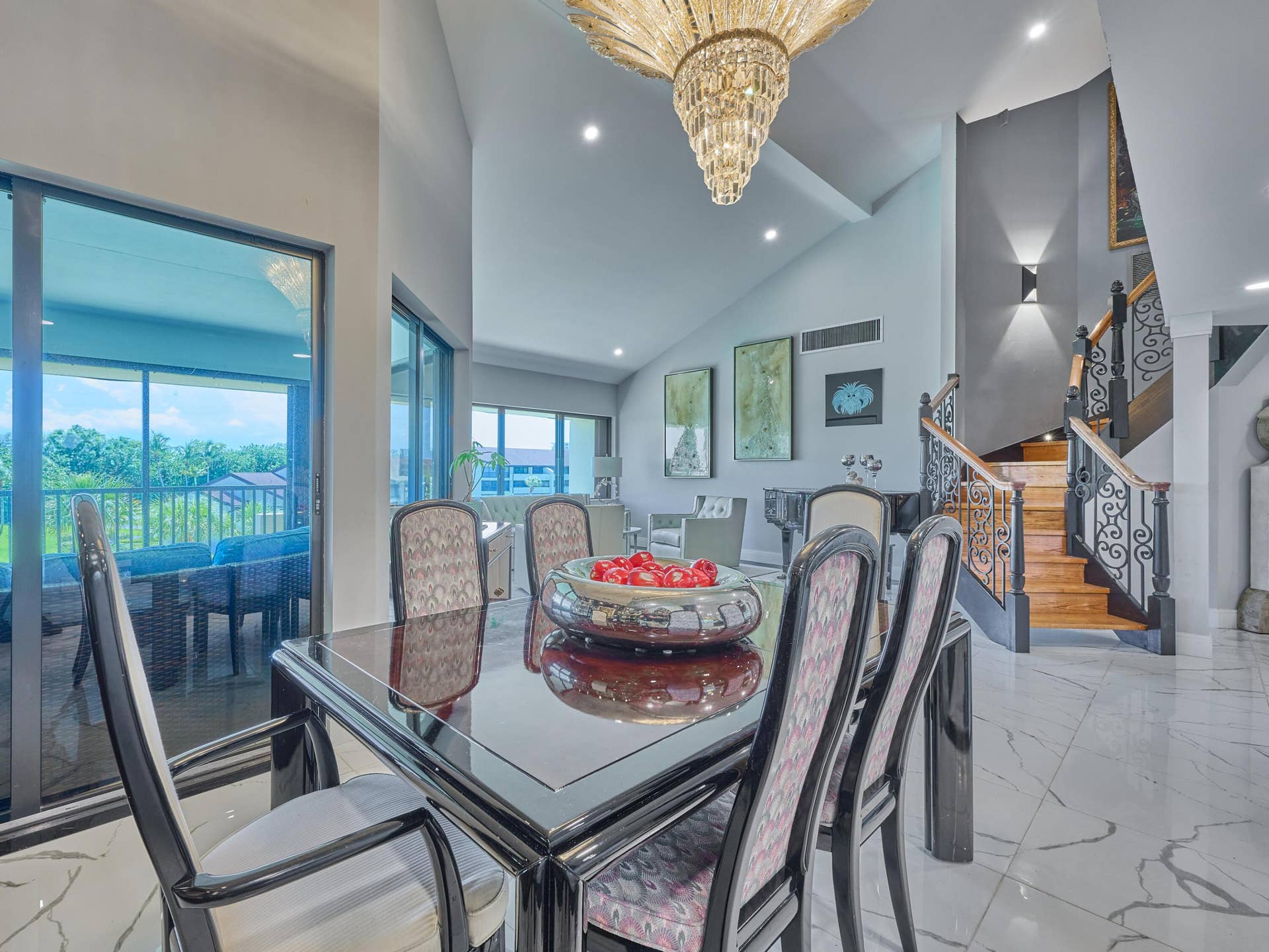 1117 Marine Way E, #K4l, North Palm Beach, FL 33408 Dining to Staircase