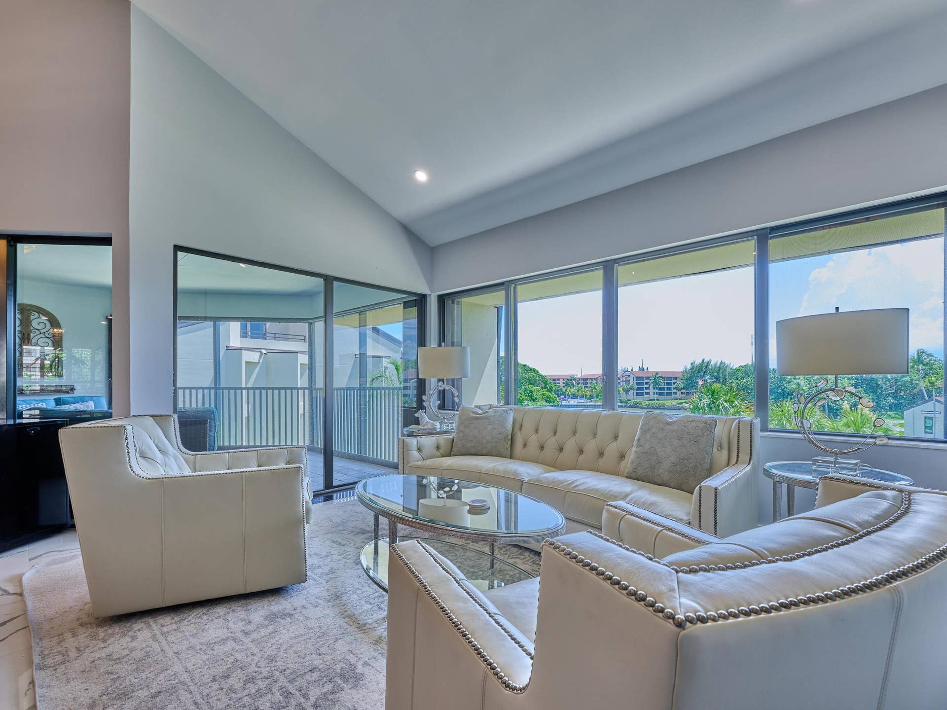 1117 Marine Way E, #K4l, North Palm Beach, FL 33408 Living to Balcony