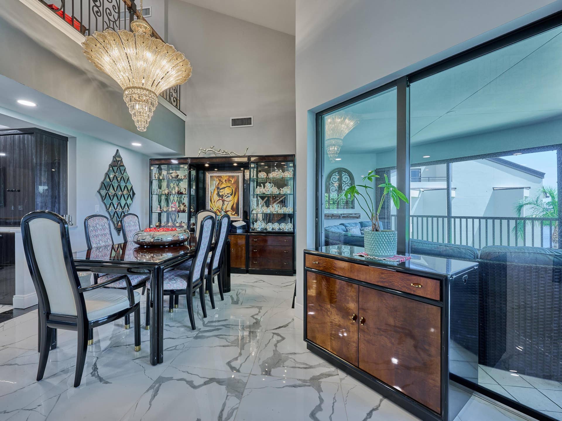1117 Marine Way E, #K4l, North Palm Beach, FL 33408 Dining to Balcony