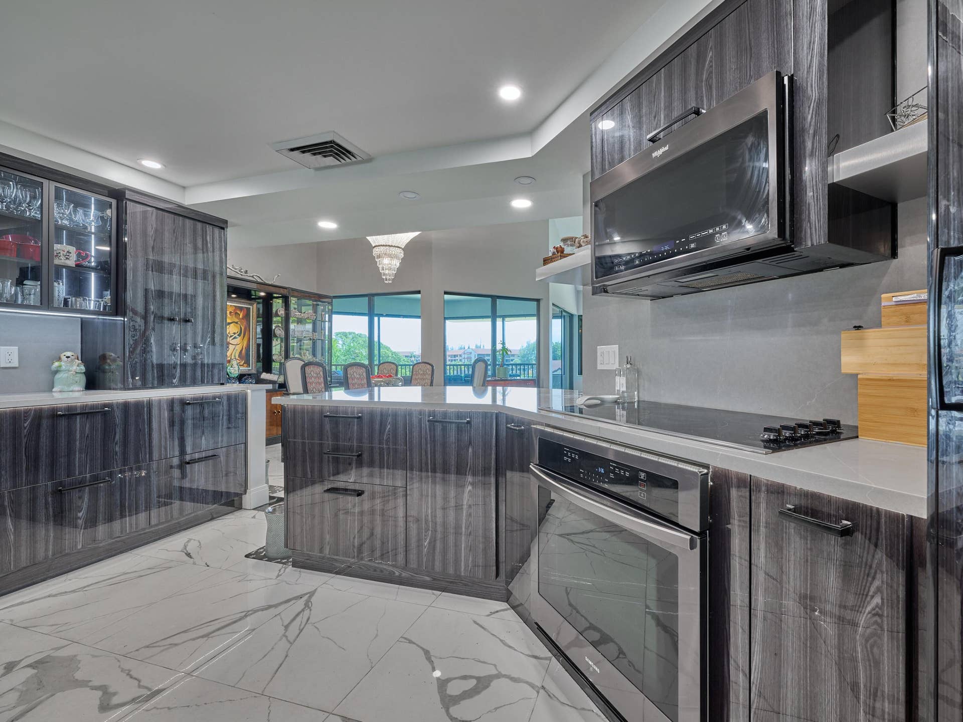 1117 Marine Way E, #K4l, North Palm Beach, FL 33408 Kitchen to Dining