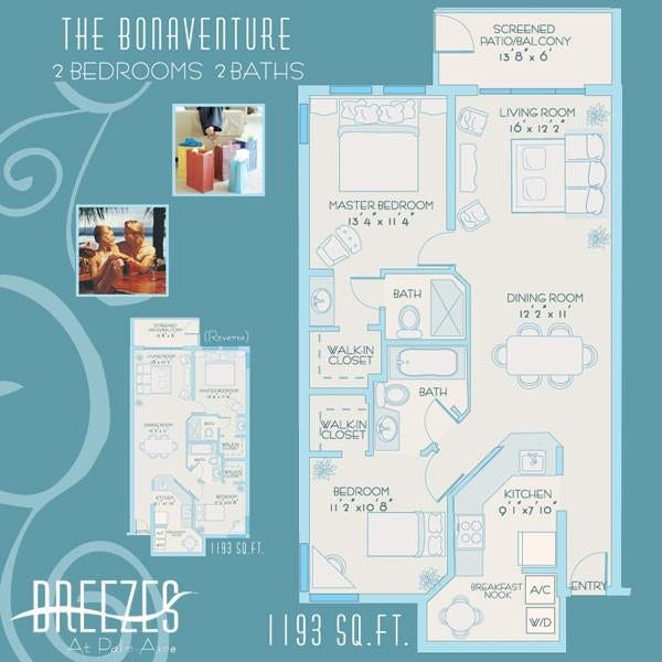 2823 N COURSE Drive, #201, Pompano Beach, FL 33069 Floor Plan