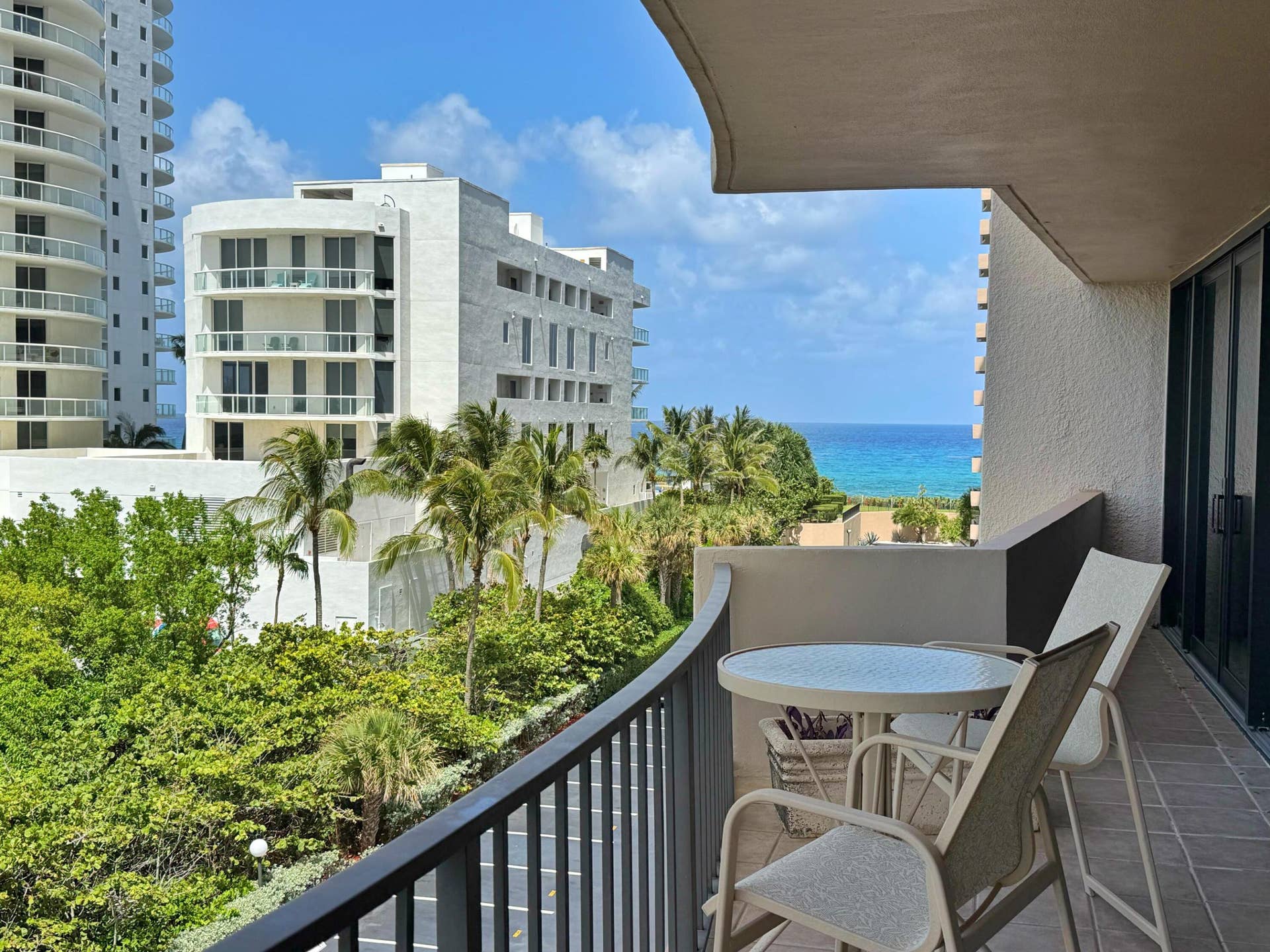 4200 N Ocean, #2-406, Singer Island, FL 33404 Balcony looking at Ocean