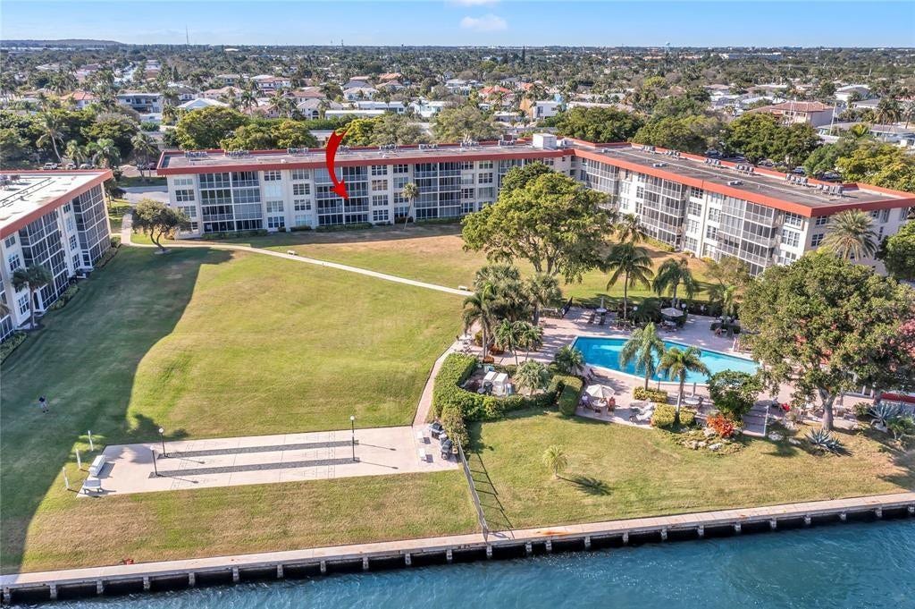 3150 NE 48th Court, #204, Lighthouse Point, Lighthouse Point, FL 33064 AERIAL VIEW