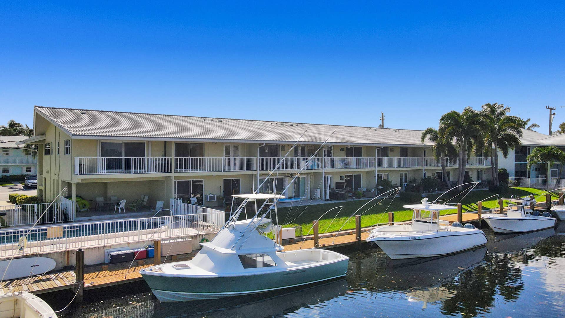 2311 NE 36th Street, #2f, Lighthouse Point, Lighthouse Point, FL 33064 Back Exterior Waterfront