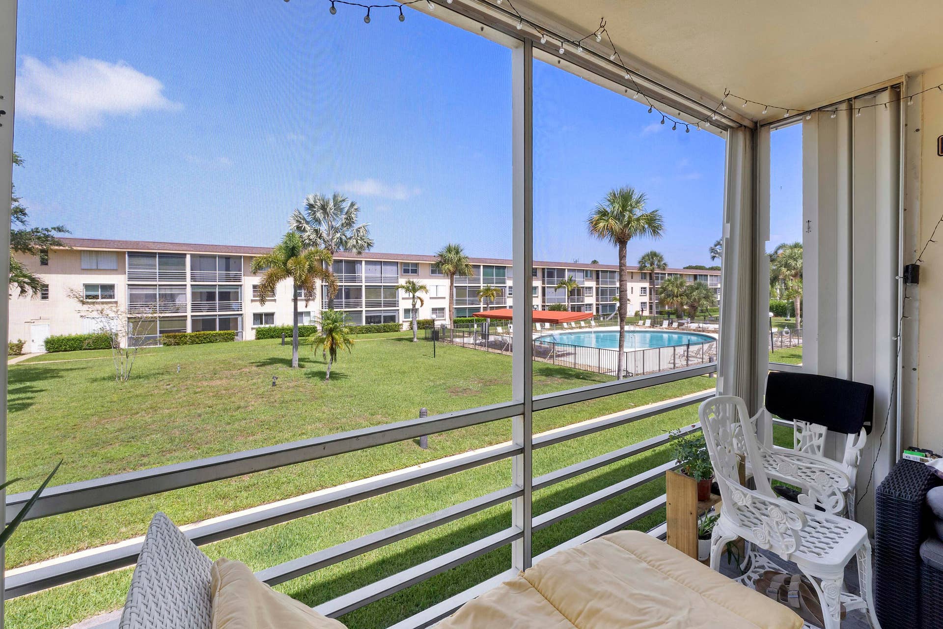 4500 N Federal Highway, #253F, Lighthouse Point, Lighthouse Point, FL 33064 Screened Balcony