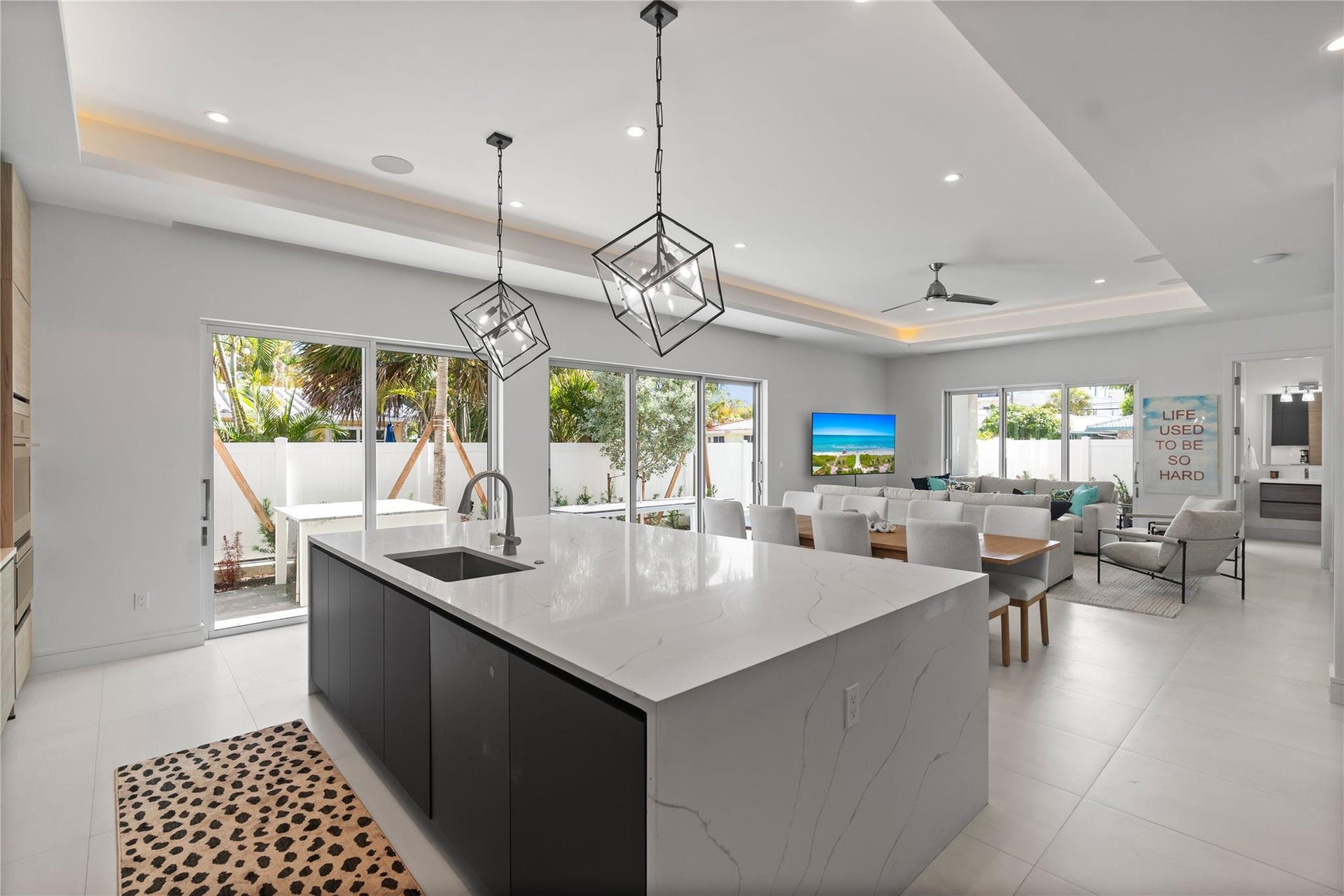 221 Shore Court, #Unit 221, Lauderdale By The Sea, FL 33308 A remarkable luxury townhome rental that redefines upscale living in the heart of Lauderdale By The Sea. This beautifully designed 3,027 sq. ft residence features 4 spacious beds & 4.5 baths, making it perfect for families or those who love to entertain.The home also offers an outdoor kitchen and BBQ area, along with a private plunge pool that invites relaxation and fun. For boating enthusiasts, a boat slip is also available for rent. Easy access to a plethora of amenities, beach, dining, & entertainment.