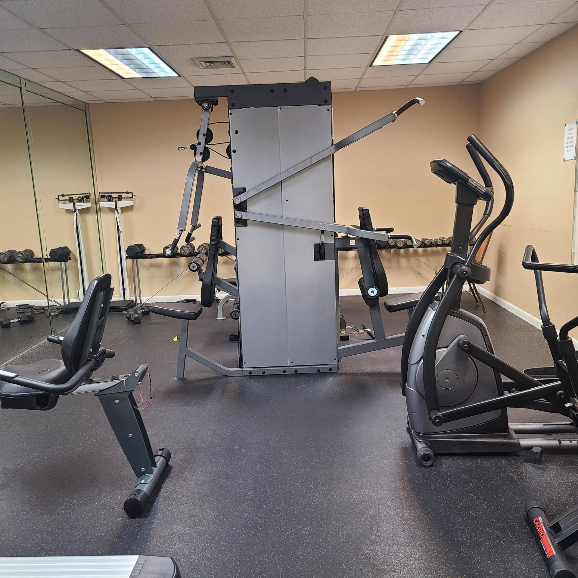 fitness area
