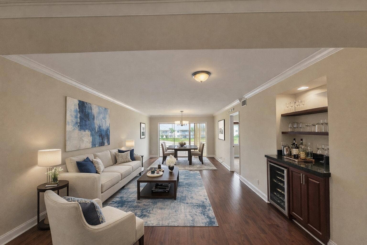 2837 N Course Drive, #202, Pompano Beach, FL 33069 Virtually Staged