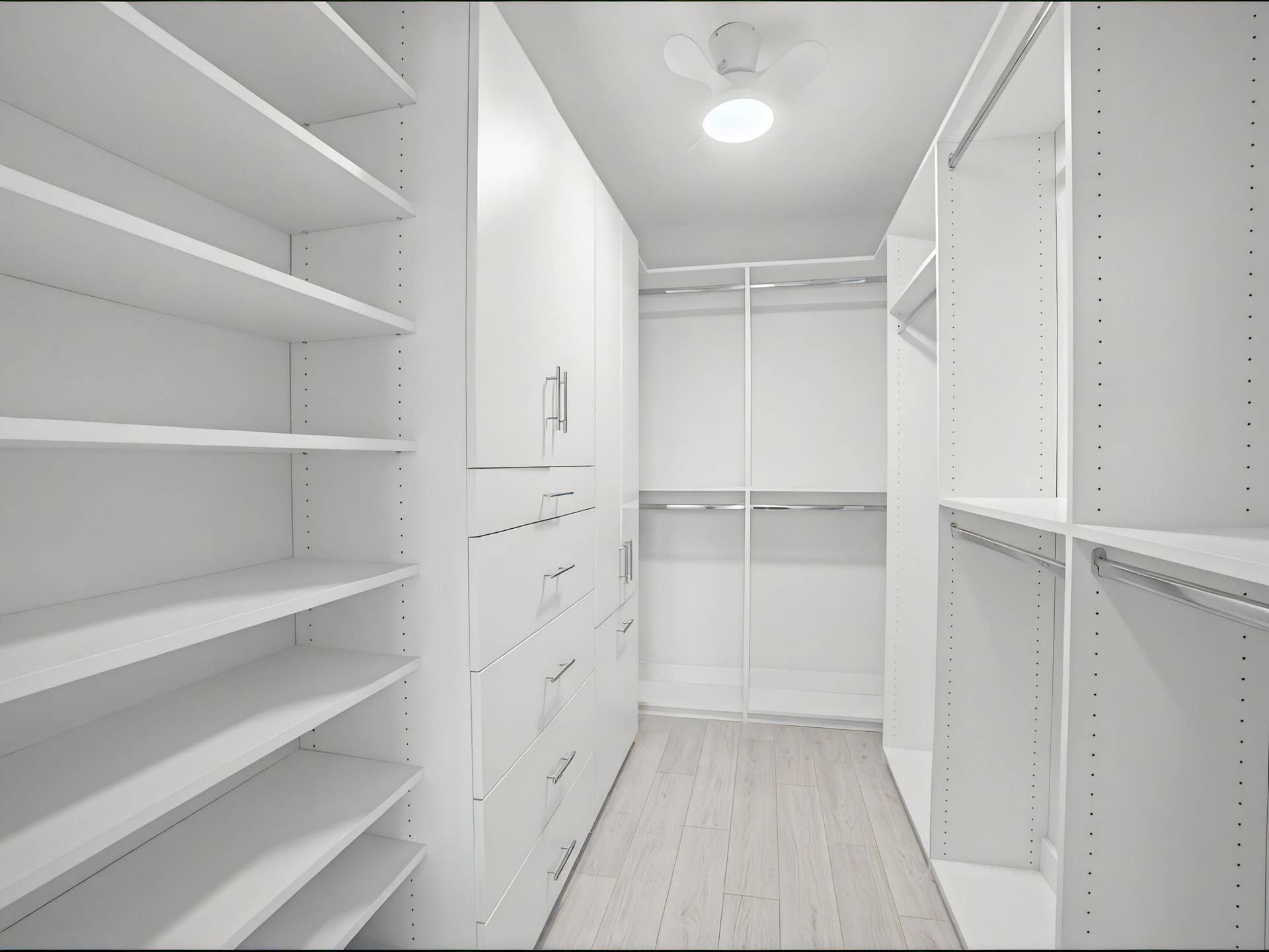 Primary bedroom closet