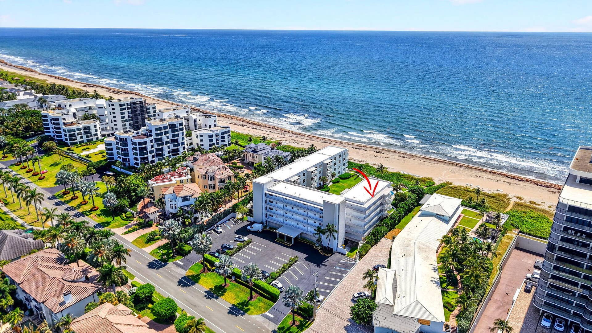 2701 S Ocean Boulevard, #47, Highland Beach, FL 33487 Aerial View