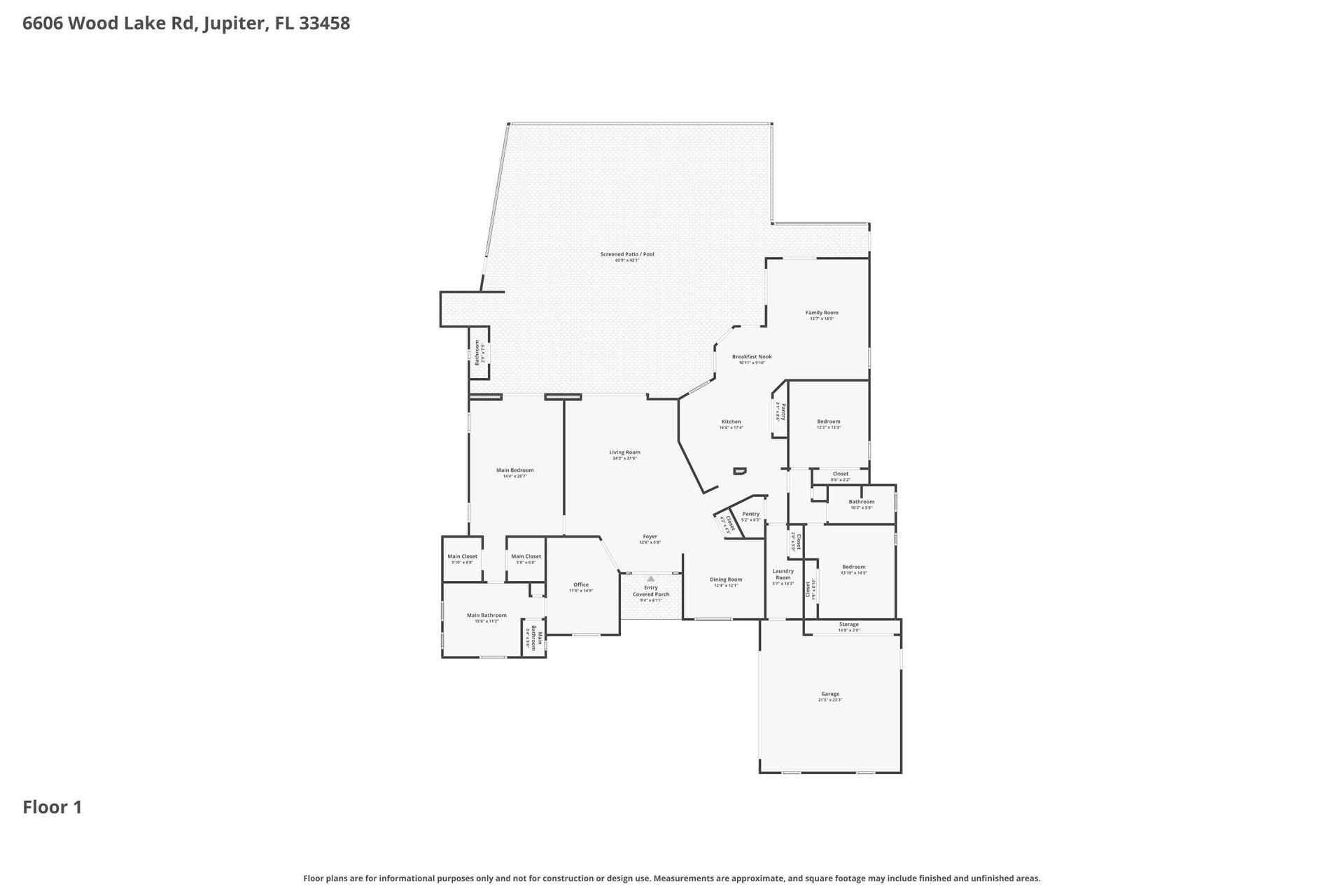 6606 Wood Lake Road, Jupiter, FL 33458 Floor-1 10
