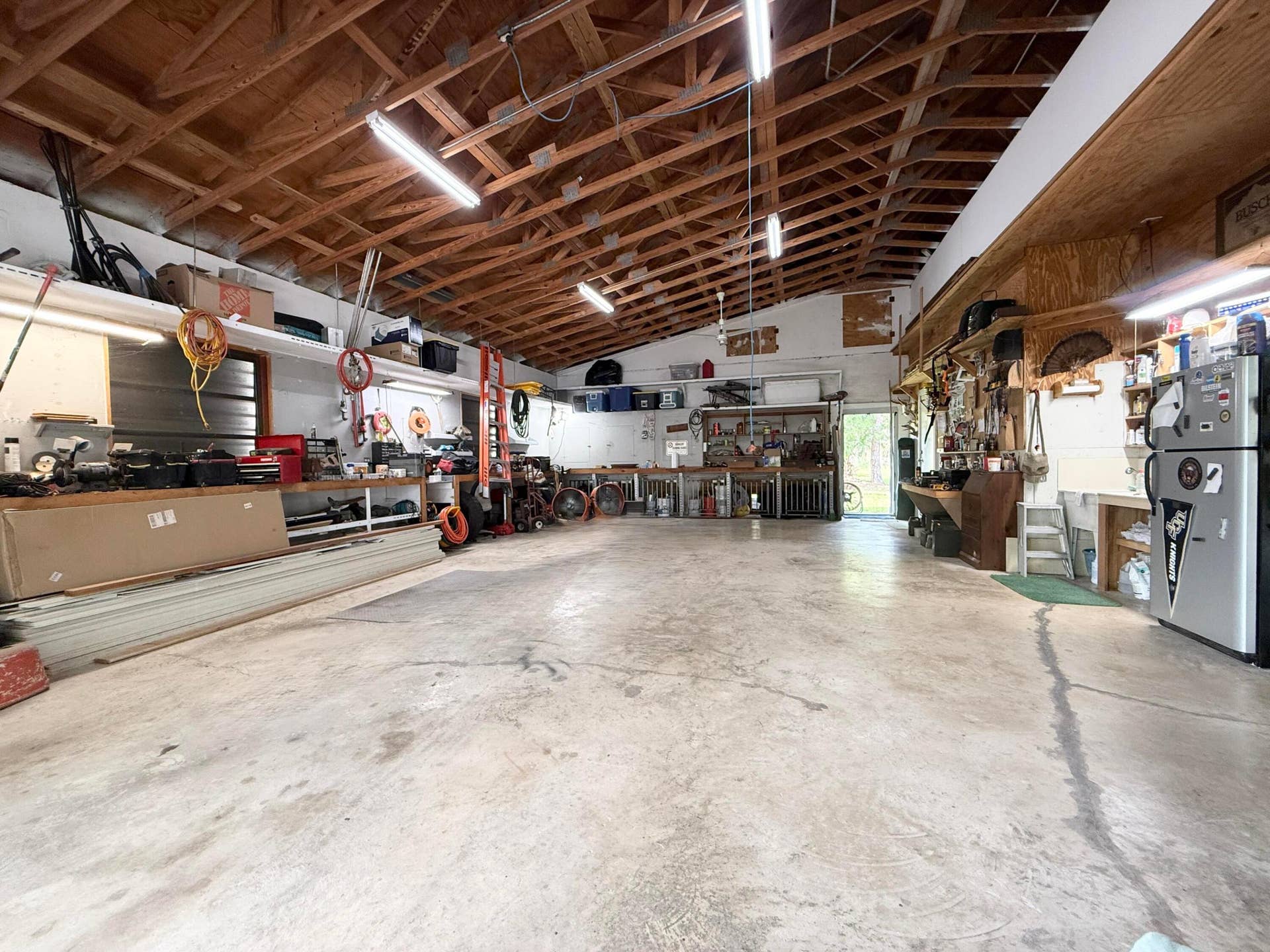 Inside Garage Straight On