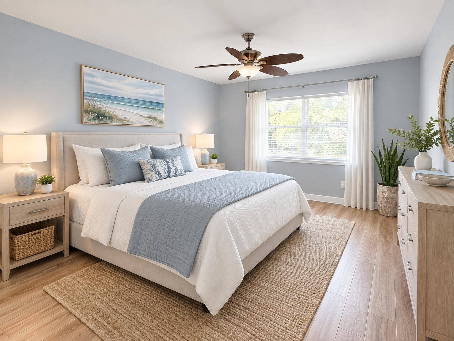 3125 Oakland Shores Drive, #B202, Oakland Park, FL 33309 primary bedroom - virtually staged