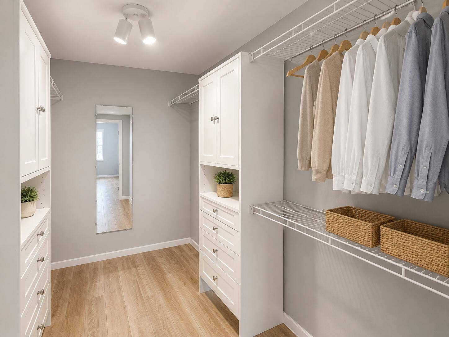 3125 Oakland Shores Drive, #B202, Oakland Park, FL 33309 primary bedroom closet - virtually staged
