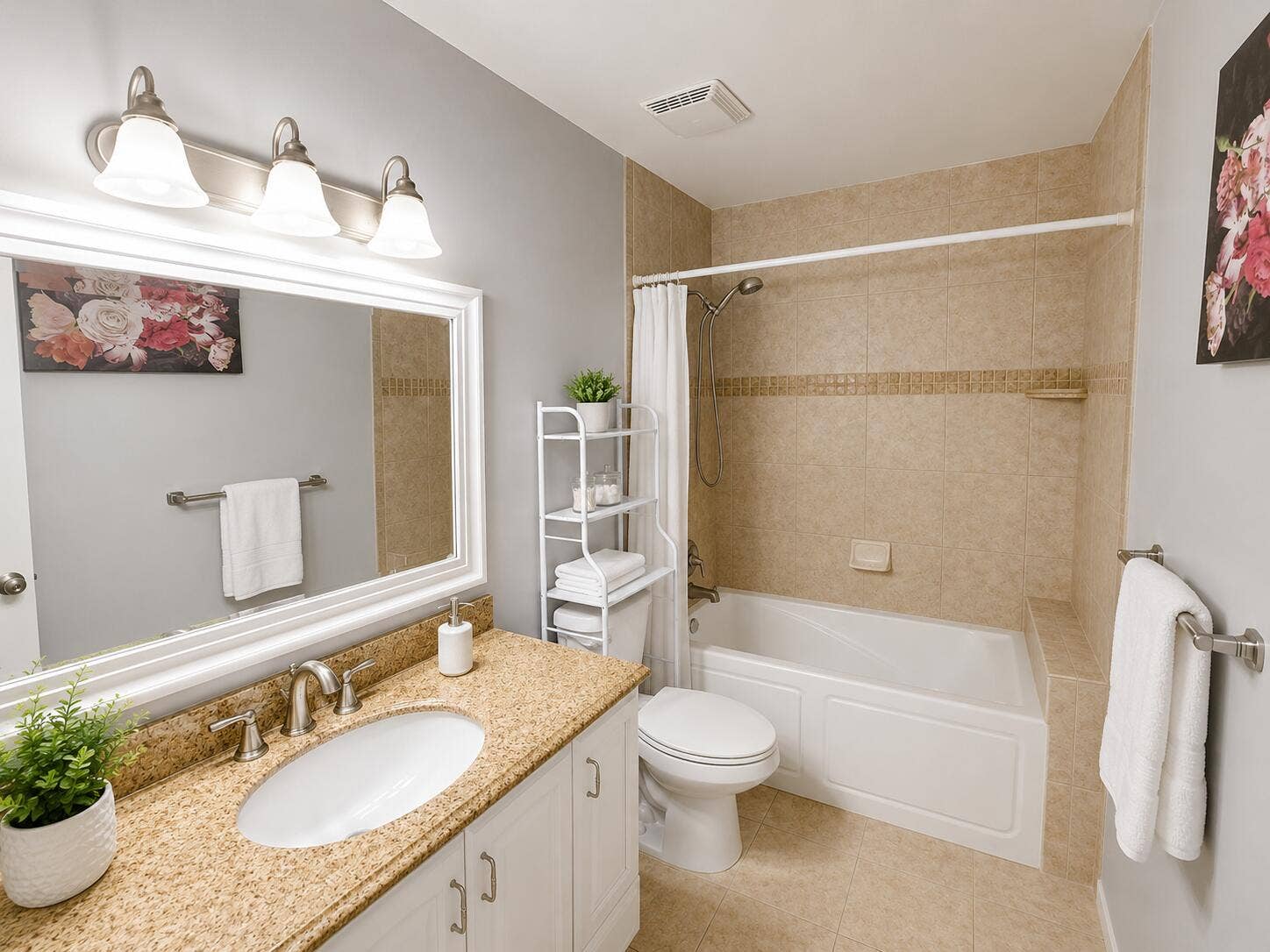 3125 Oakland Shores Drive, #B202, Oakland Park, FL 33309 primary bathroom