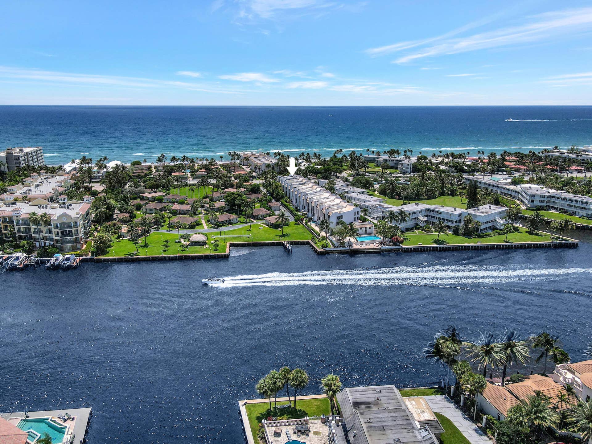 1222 Hillsboro Mile, #11, Hillsboro Beach, FL 33062 Aerial