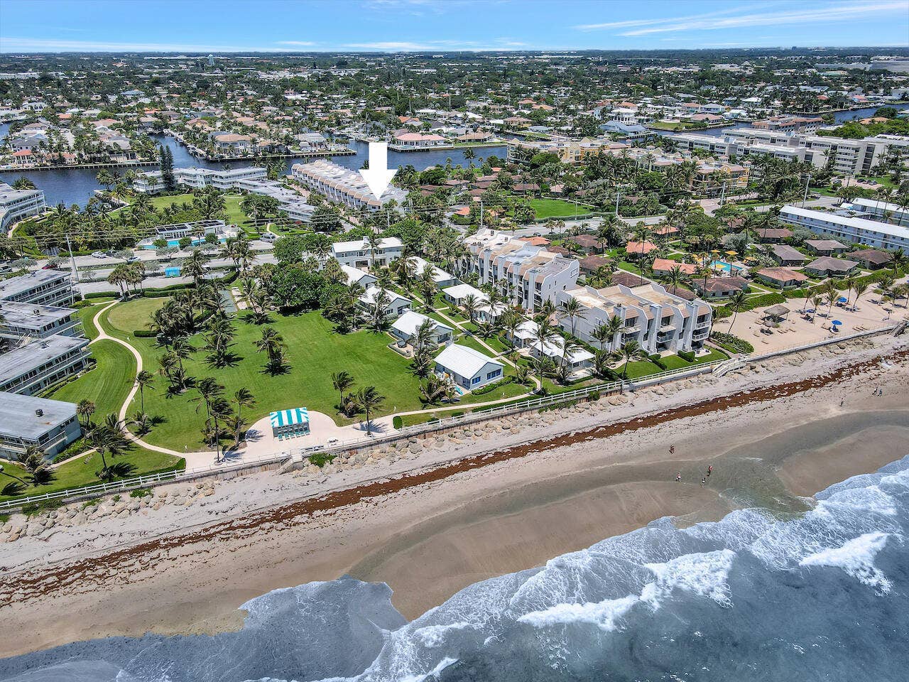 1222 Hillsboro Mile, #11, Hillsboro Beach, FL 33062 Aerial