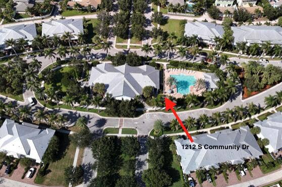 1212 S COMMUNITY Drive, Jupiter, FL 33458 1212 to Clubhouse