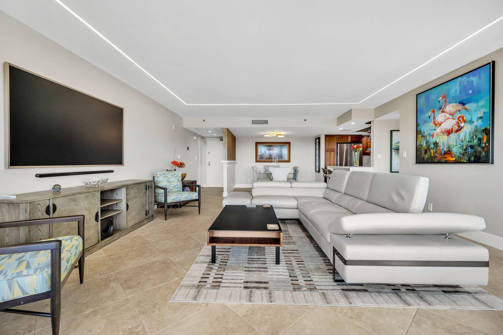3200 Port Royale Drive N, #902, Fort Lauderdale, FL 33308 View of Living room