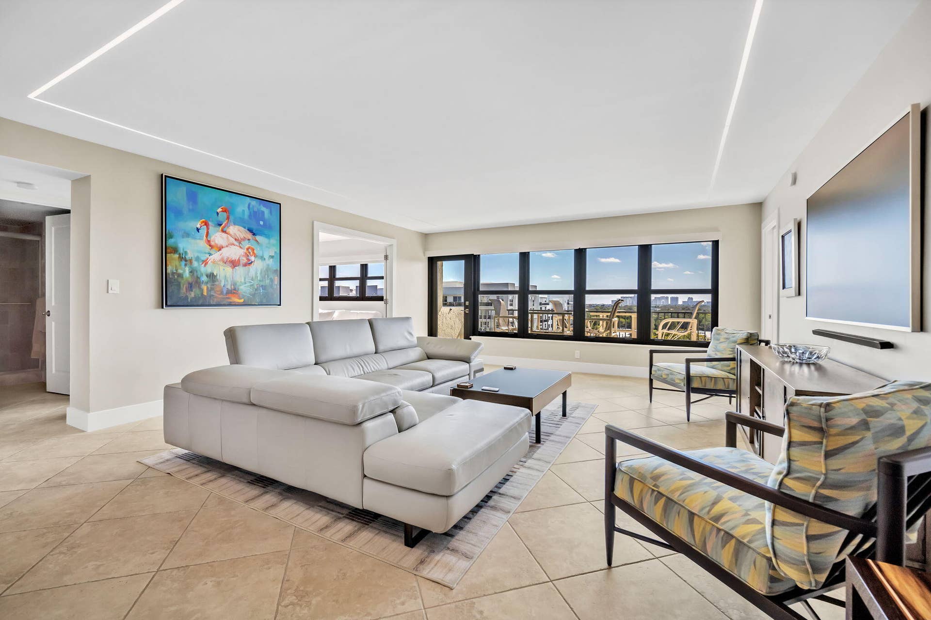 3200 Port Royale Drive N, #902, Fort Lauderdale, FL 33308 View of Living room
