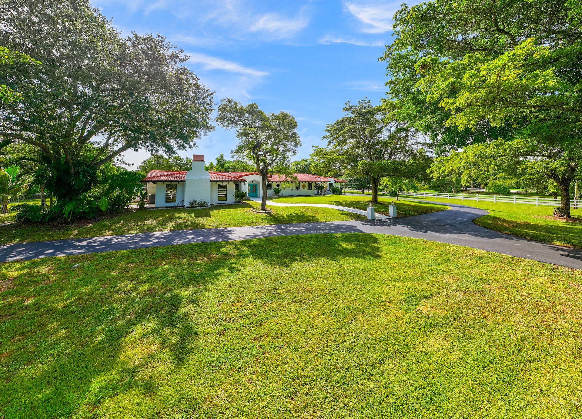4950 Thoroughbred Lane, Southwest Ranches, FL 33330 Ariel View