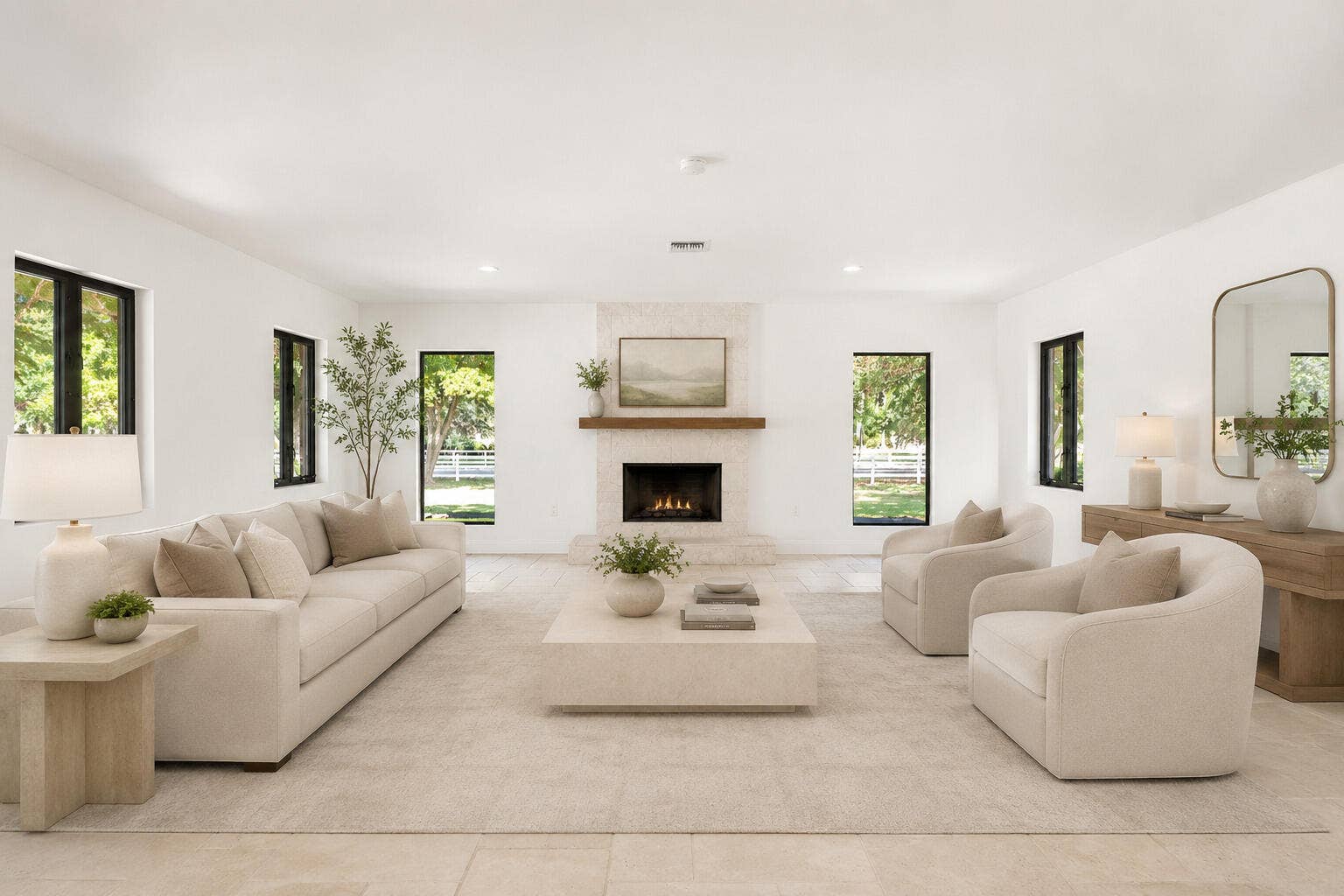 4950 Thoroughbred Lane, Southwest Ranches, FL 33330 Staged Family Room