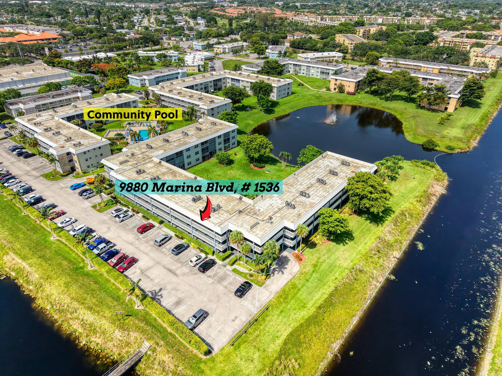 9880 Marina Boulevard, #1536, Boca Raton, FL 33428 19 Aerial Community Views (1)