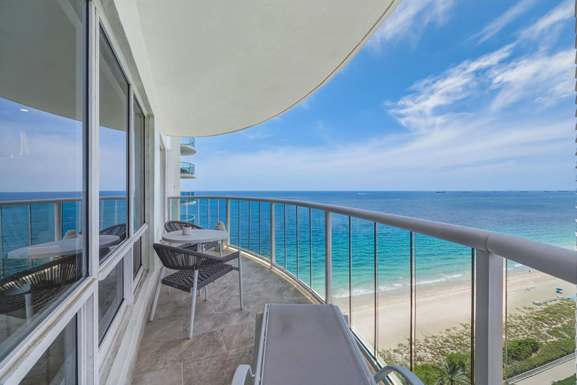 3400 Galt Ocean Drive, #1704S, Fort Lauderdale, FL 33308 Balcony