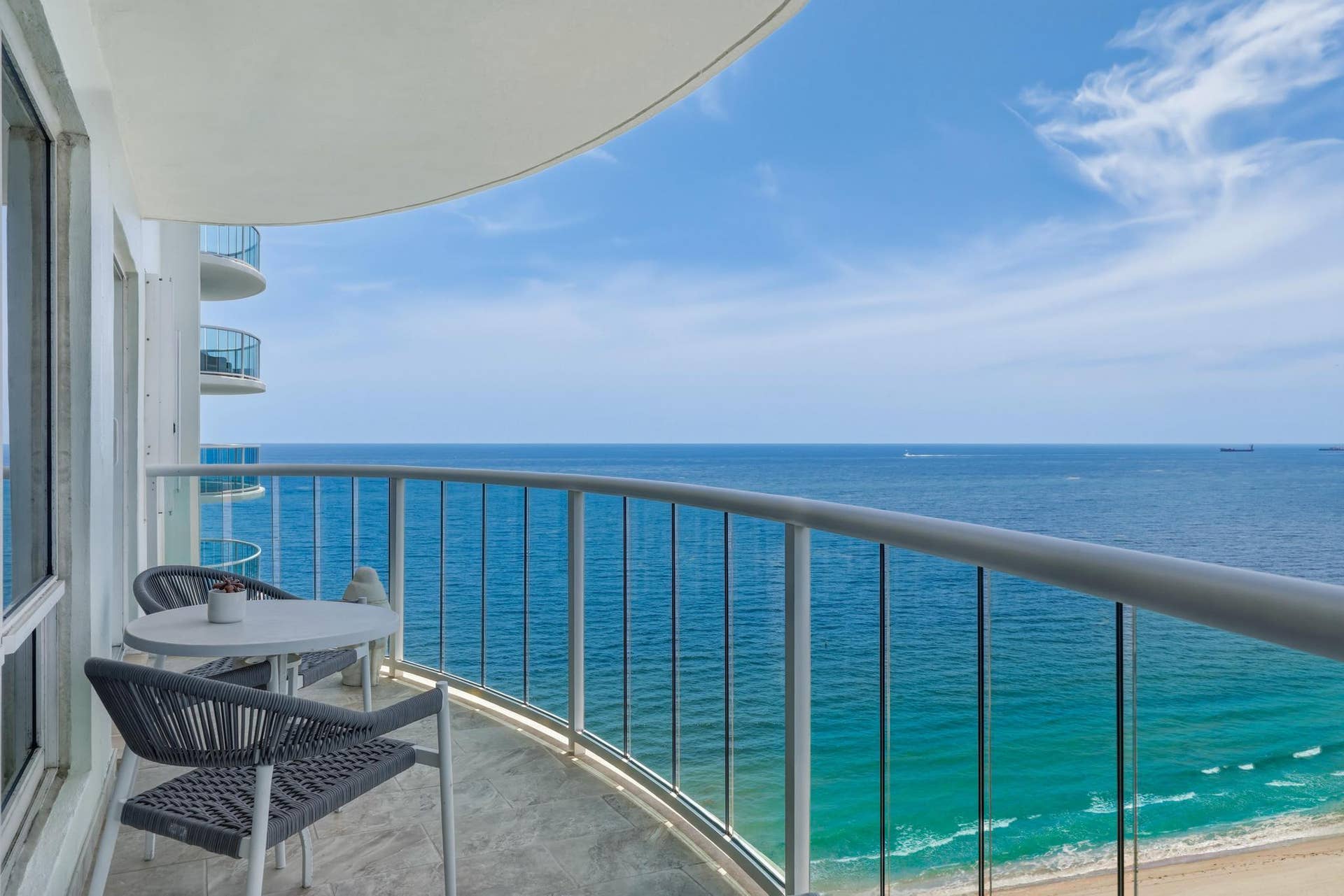 3400 Galt Ocean Drive, #1704S, Fort Lauderdale, FL 33308 Balcony